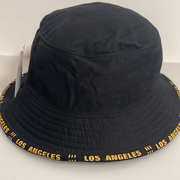 New, bucket hat, Los Angeles, color black, size S/M. Color black. NABA, vintage. - Picture 5 of 6